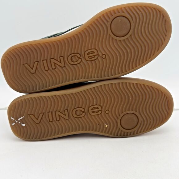 Vince Oasis Leather Sneaker Chalk White/Pine Green Size 8 M main image 7